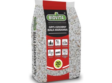 Zdjęcie: Grys Biała Marianna 8-16mm 20 Kg BIOVITA