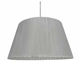 Lampa sufitowa wisząca Tiziano 60 W srebrna CANDELLUX