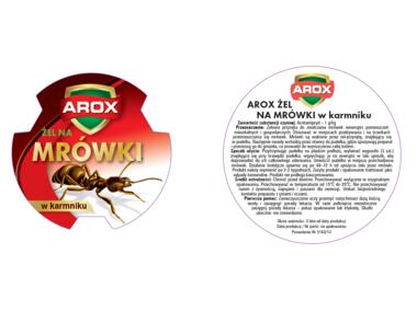 Zdjęcie: Żel na mrówki w karmniku 0,01 kg AROX