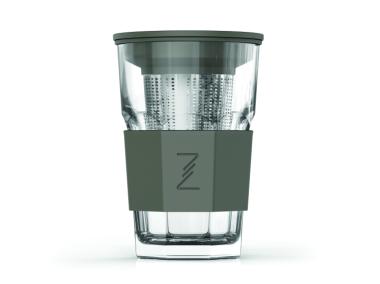 Zdjęcie: Szklanka 415 ml z plastikowym wyciskaczem i pokrywką PASABAHCE