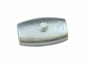 Zacisk linowy kubełkowy 3 mm, 2 sztuki STAHL