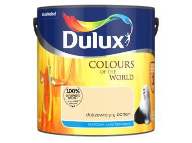 Zdjęcie: Farba do wnętrz Kolory Świata 2,5 L dojrzewający banan DULUX