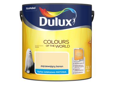 Zdjęcie: Farba do wnętrz Kolory Świata 2,5 L dojrzewający banan DULUX