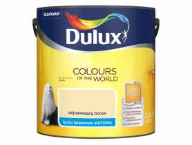Farba do wnętrz Kolory Świata 2,5 L dojrzewający banan DULUX