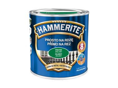 Zdjęcie: Farba do metalu 0,7 L zielony połysk HAMMERITE