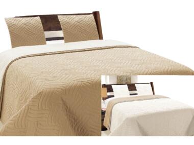 Zdjęcie: Narzuta Vigo II 220x240+240 cm 035 beige-ecru 7 EUROMAT