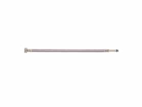 Wężyk w oplocie ze stali nierdzewnej z GW/GZ 3/8" b.długa końcówka 50 cm INVENA