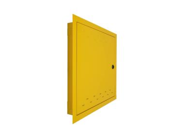 Zdjęcie: Drzwiczki gazowe metalowe 600x600x50 mm METRO