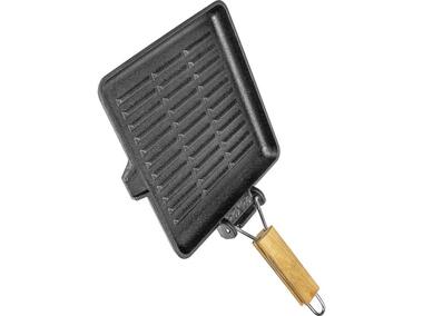 Zdjęcie: Patelnia żeliwna kwadratowa 24 cm BROWIN