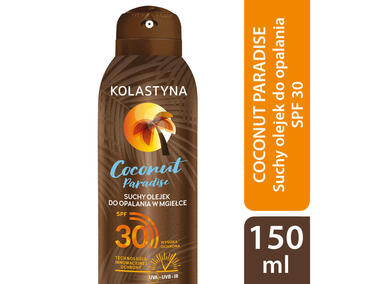 Zdjęcie: Olejek do opalania w mgiełce SPF30 Coconut Paradise 0,15 L suchy KOLASTYNA