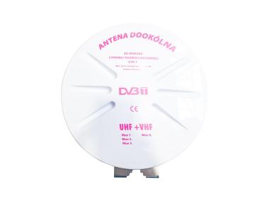 Zdjęcie: Antena dookólna DVB-T biała compact produkt polski LIBOX