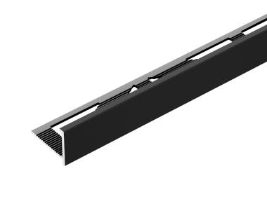 Zdjęcie: Profil do glazury 8x18 mm czarny mat 2,5 m CEZAR