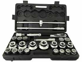 Zestaw kluczy nasadowych 26PCS 3/4-1 DEGET