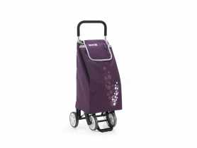 Wózek na zakupy 30 kg - 56 L Twin fiolet 4 kółek