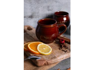 Zdjęcie: Kubek beczułka Grzaniec z uchem 320 ml ALTOM DESIGN