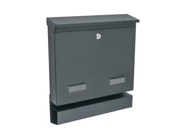 Zdjęcie: Skrzynka na listy Largos C4 z tubą grafit METRO
