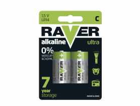 Bateria alkaliczna Raver Ultra Alkaline C (LR14) blister 2 EMOS