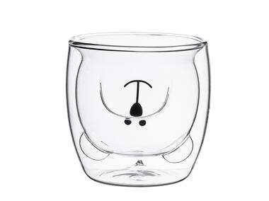Zdjęcie: Szklanka termiczna 260 ml dekoracja miś color box Andrea kids ALTOMDESIGN