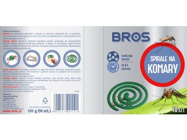 Zdjęcie: Spirala odstraszająca komary 10 szt. BROS