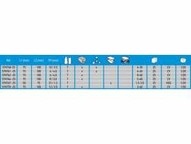 Brzeszczoty do wyrzynarki 10TPI, uchwyt typu T, 25 szt.  GRAPHITE