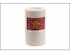 Ozdoba bożonarodzeniowa świecznik ceramika na tealight EM&EM
