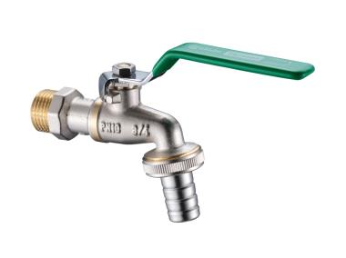 Zdjęcie: Zawór na zawieszce kulowy czerpalny 3/4" złącze metalowe CALIDO
