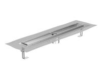 Odpływ liniowy 100 0mm, h=79 mm, z kołnierzem poziomym ShowerDrain E+ ACO