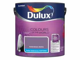 Farba do wnętrz Kolory Świata 2,5 L lawendowa dolina DULUX