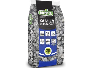 Zdjęcie: Grys Czarny Bazalt 15-22mm 20 Kg BIOVITA