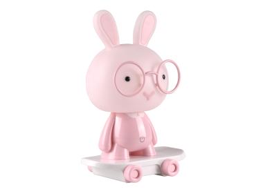 Zdjęcie: Lampa Królik Mini na deskorolce LED 2,5 W róż POLUX