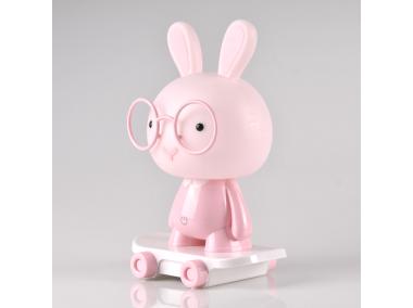 Zdjęcie: Lampa Królik Mini na deskorolce LED 2,5 W róż POLUX
