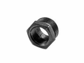 Redukcja czarna 1"x1/2" DURO