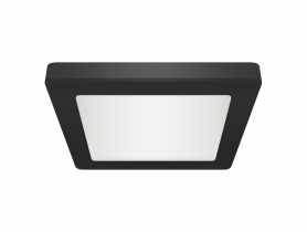 Oprawa sufitowa SMD LED Olga D 24 W CCT kolor czarny STRUHM