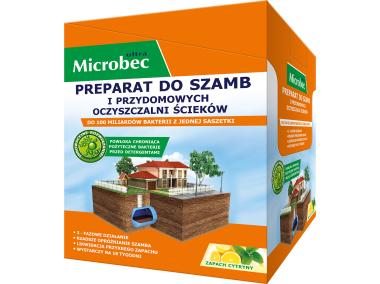 Zdjęcie: Preparat do szamb Microbec Ultra 25 g zapach cytryny BROS
