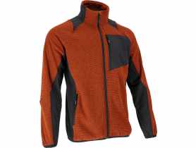 Bluza Tech-Fleece ceglasto-czarna, "M", CE, LAHTI PRO