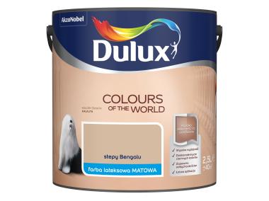 Zdjęcie: Farba do wnętrz Kolory Świata 2,5 L stepy bengalu DULUX