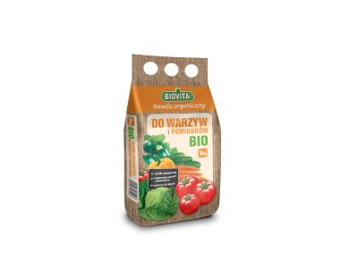 Zdjęcie: Nawóz organiczny do warzyw i pomidorów BIO granulat 3 kg BIOVITA