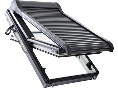 Zdjęcie: Roleta zewnętrzna do okien Designo R4/R7, 74x140 cm elektryczna ROTO