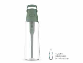 Butelka Solid Glass 0,6 L z wkładem filtrującym DAFI
