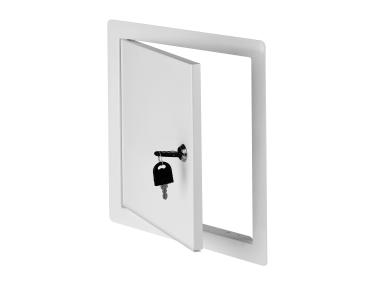 Zdjęcie: Drzwiczki metalowe 40x40 cm z zamknięciem DM93z AWENTA