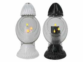 Znicz Luksor z wkładem LED SANTA MAROZZA