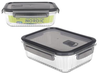 Zdjęcie: Pojemnik żaroodporny Nordic 1500 ml prostokątny 91466 RAVI