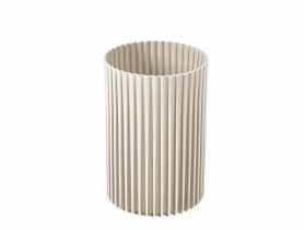 Wazon Nemo 180 recycled, beżowy LAMELA