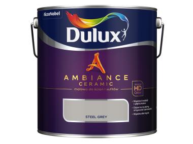 Zdjęcie: Farba ceramiczna Ambiance Steel Grey 2,5 L DULUX