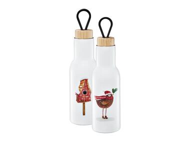Zdjęcie: Butelka termiczna 400 ml Forest ptaszek AMBITION