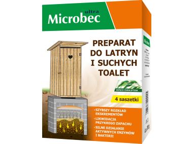Zdjęcie: Preparat do latryn i suchych toalet 4x30 g Microbec BROS