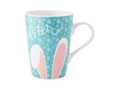 Zdjęcie: Kubek stożek 420 ml dekoracja uszy zająca ALTOM DESIGN