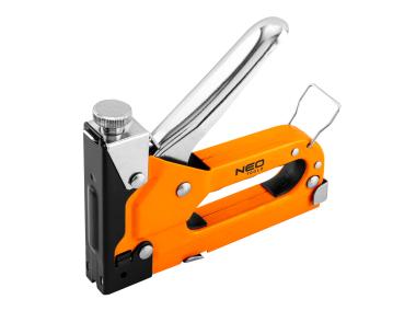 Zdjęcie: Zszywacz tapicerski wielofunkcyjny 3w1, 4-14 mm, stalowy, zszywki G ,L, E NEO