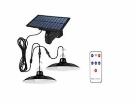 Lampy solarne z pilotem 2 sztuki Tara 600 lm SANICO