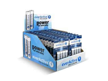 Zdjęcie: Baterie Pro Alkaline LR6 AA display EVERACTIVE